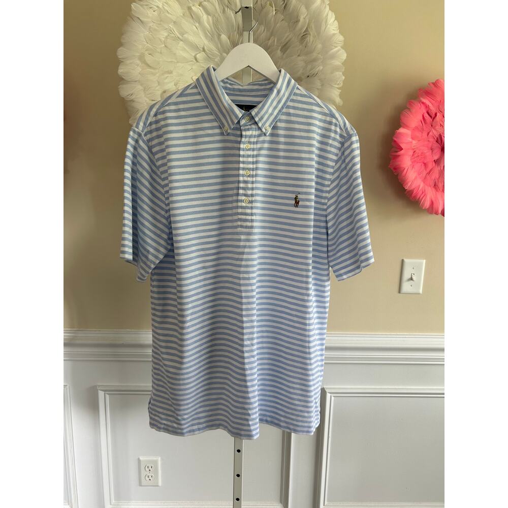 Ralph Lauren Knit Oxford Shirt Size LT